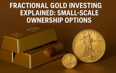 Fractional Gold Investing Explained: Small-Scale Ownership Options